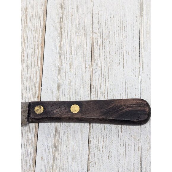 Vintage Cadillac Carbon Steel Butcher Knife 6-3/4" Blade 11-1/2" Long - Picture 5 of 15